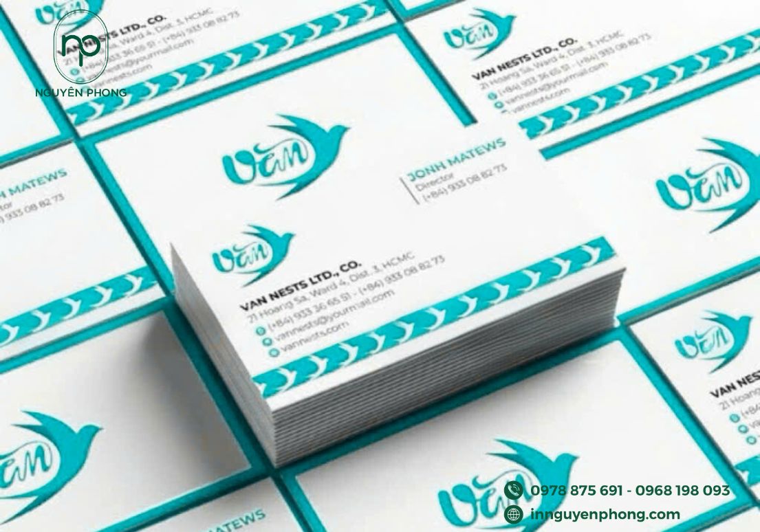 card visit yến sào 